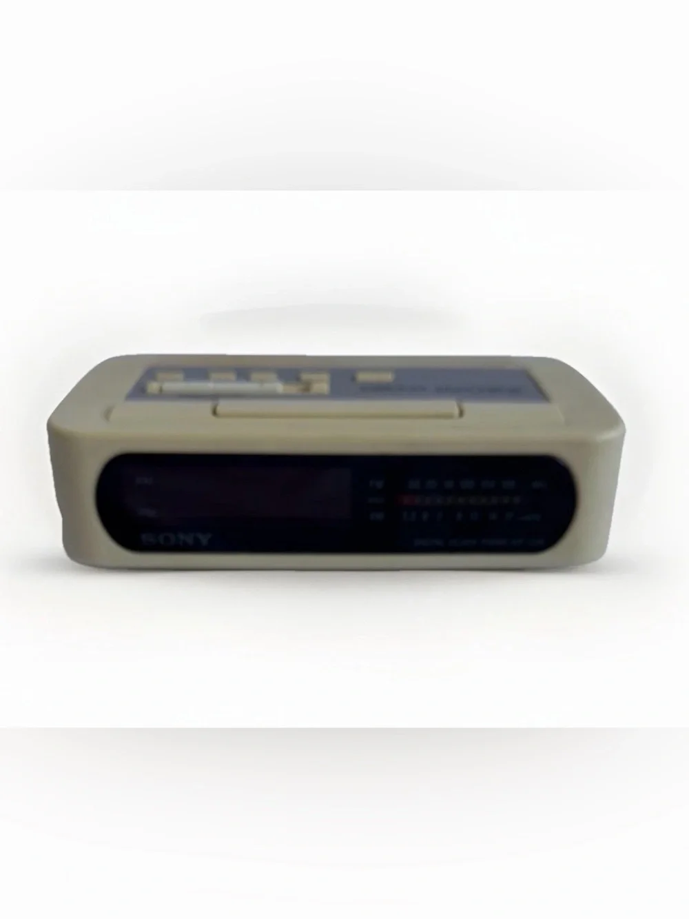 Vintage Sony Dream Machine Clock Radio ICF-C26 AM FM Digital Alarm Tested Works